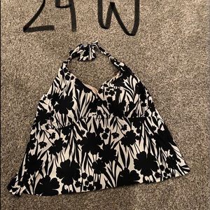 Lane Bryant size 24 swim top
